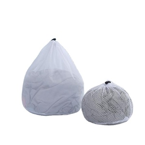 Hot Selling Custom Logo Eco Friendly Mesh Laundry Bag Laundry Storage Bag