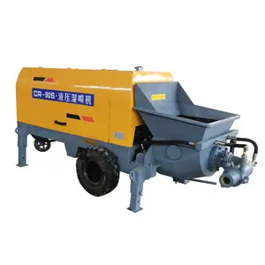 制造商混凝土拖车泵的微型混凝土泵