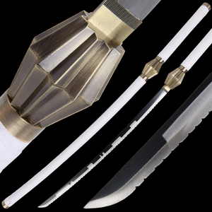 Épée populaire de l'anime <span class=keywords><strong>Bleach</strong></span>, <span class=keywords><strong>Zaraki</strong></span> Kenpachi, accessoire de cosplay, pour collection et décoration - Product Image 1