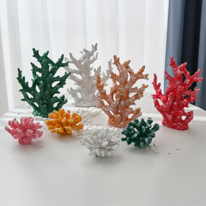 Artificial Coral Aquarium Decorations 10 Cm High Resin Ornament For <b>Fish</b> <b>Tank</b> Decoration - Product Image 2