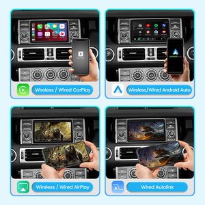 JoyeAuto Denso 2008-2012 Land Rover Wireless CarPlay <span class=keywords><strong>Android</strong></span> Auto DVD Conexión USB <span class=keywords><strong>Android</strong></span> Mirroring Cámara AHD - Product Image 3