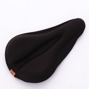 Saddle 3D Bike Seat Cover <b>Padded</b> Wide Gel Soft <b>Pad</b> Exercise Bike Seat <b>Cushion</b> Wide Foam Mountain Seat <b>Cushion</b> - Product Image 3