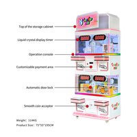 Machine d'arcade commerciale intelligente pour le défi de 10 secondes, distributeur de cadeaux avec lecteur de cartes pour sites commerciaux autonome à fort retour sur investissement