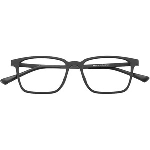 Monture de lunettes Xtreme Rubber Titanium 9822 rectangulaire unisexe légère 8g, montures optiques pour myopie - Product Image 2