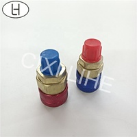 Vente chaude QC-19 voiture climatiseur raccord de tuyau en laiton R134a raccord rapide
