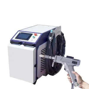 Mesin las laser genggam kecil Mini, mesin las serat laser, mesin las murah dan halus