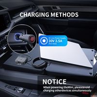 Adaptateur d'alimentation pour voiture Starlink Mini, prise allume-cigare vers câble DC 16AWG, interrupteur marche/arrêt, transformateur élévateur 12V/24V vers 30V 3.5A