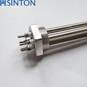 Tube chauffant à bride hexagonale 220V 12kW, 1,5" BSP, en acier inoxydable, <span class=keywords><strong>chauffage</strong></span> à 2 tubes à bride pour circulation d'eau - Product Image 6