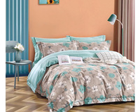 Parures de lit imprimées personnalisées en coton pour hôtel, nouvelles parures de couette imprimées, ensembles de literie de luxe imprimés avec oreillers