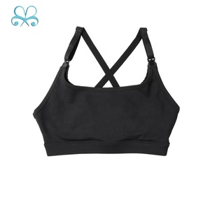 <span class=keywords><strong>Sujetador</strong></span> de <span class=keywords><strong>lactancia</strong></span> para mujer, sostén de maternidad con logotipo personalizado, malla cruzada en la espalda, pinzas para embarazo - Product Image 5