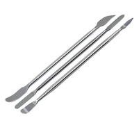 Outil universel de réparation de téléphone, outil d'ouverture de téléphone portable en métal démonter le pied de biche en acier kits d'outils manuels pour téléphone portable 3 pièces