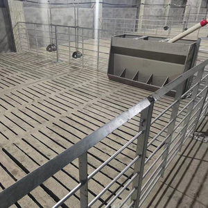 Enclos à porcs isolé GREAT FARM, adapté aux truies - Système modulaire galvanisé à chaud pour l'accouchement et la gestation - Product Image 5