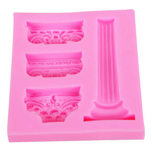 Molde de Silicona para Fondant con Diseño de Columna Romana y Estigma, Estilo Clásico Retro, Detalles Finos en 3D, Forma Rectangular, para Repostería DIY - Product Image 4