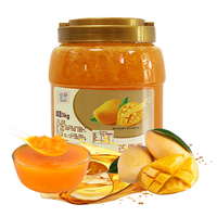YUECHUANXIANG 3kg Mango & Sinaasappeljam met suiker voor bubble tea & drankenmarkt 30% Brix 12 maanden houdbaarheid