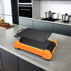 Gril de table intérieur électrique sans fumée BBQ <span class=keywords><strong>Raclette</strong></span> <span class=keywords><strong>Grill</strong></span> PTFE antiadhésif Ménage Hôtel Cuisine Cuisine - Product Image 6