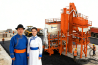 Planta Mezcladora de Asfalto de Alta Eficiencia de 200tph con Motor, Certificación CE ISO, Ahorro de Energía, Suministro Directo de Fábrica y Control PLC