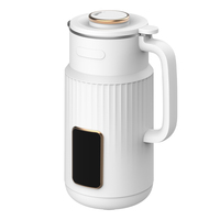 HOTSY Mini machine à lait de soja 850ML Portable électrique chauffage mélangeur robot culinaire écrou machine à lait