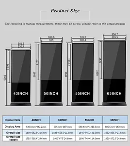 Biển Báo Kỹ Thuật Số Tương Tác Sàn Đứng 4K Quảng Cáo Màn Hình LCD Thêm Để So Sánh Chia Sẻ 2023 Fob Tham Khảo Giá: Nhận Giá Mới Nhất - Product Image 3