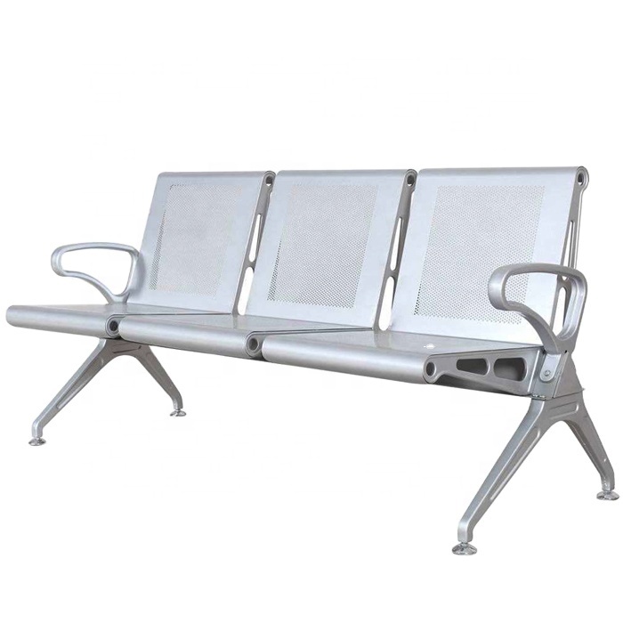 Customized Chairs Clinics 3 Seater Patient Bench Hospital Waiting Room Chairs For Sale