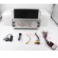 Toptan araç DVD oynatıcı oynatıcı Toyota FJ CRUISER için Usb GPS navigasyon indir uygulaması formatı desteği radyo çalar