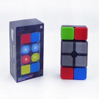 Cube de musique clignotant Jeu de puzzle électronique pour adolescents Jeu de combat de vitesse pour enfants 4 modes