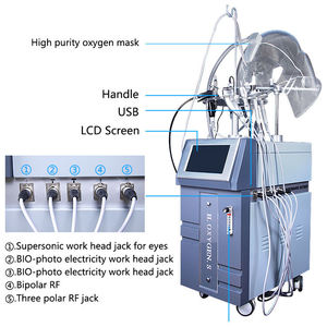 Nuevo diseño 11 en 1 Limpieza facial Agua Oxígeno Reducir los poros Reafirmante DE LA PIEL Antiarrugas Equipo para el cuidado de la piel antienvejecimiento - Product Image 2