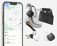 Traceur GPS intelligent mini anti-perte 2026, le plus vendu, à prix de gros, avec alarme et localisateur de clés sans fil pour iOS