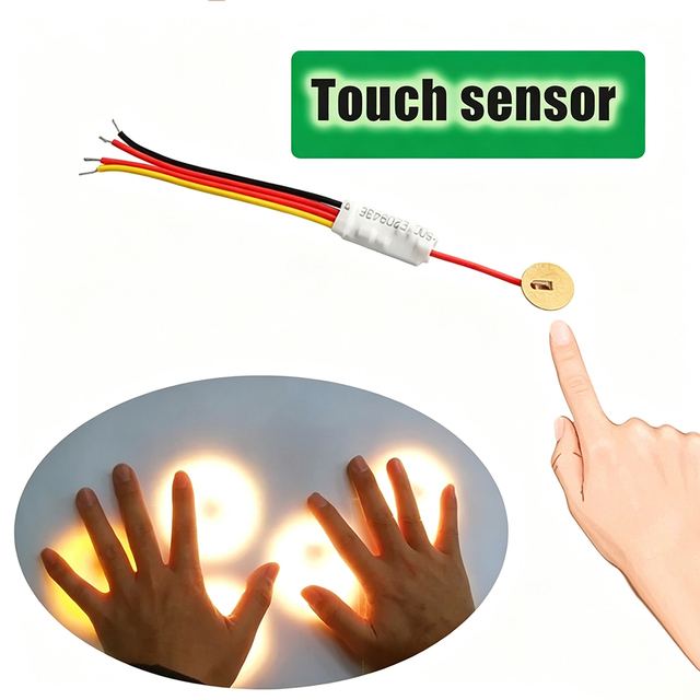Touch Sensor Switch Module 3.7V-24V LED Dimmer Control Lamp Active Component for DJ Lights Touch Sensor Button Smart Customized