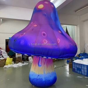 Fungo Gonfiabile Gigante con Luce LED, Decorazione Artificiale Alta 3m per Eventi e Promozione Attività - Product Image 2
