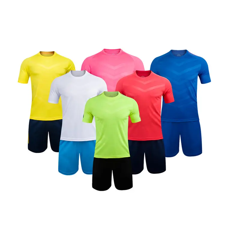 Uniforme de fútbol con impresión personalizada por sublimación directa de fábrica, conjunto de ropa deportiva para entrenamiento de equipos, camisetas de fútbol