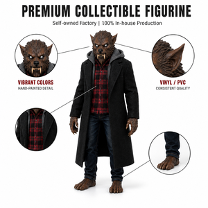 Figurine Vinyle <span class=keywords><strong>Loup</strong></span>-<span class=keywords><strong>garou</strong></span> Personnalisée OEM ODM Usine de Jouets Artistiques pour Lignes de Jouets de Créateurs Figurine d'Action Anime Modèle de Jouet en PVC Boîte Mystère - Product Image 1