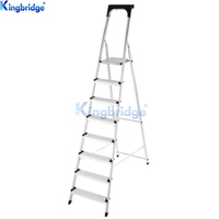 EN131 ménage alliage d'aluminium A-Type échelle 1.2mm épaisseur briquet polyvalent escaliers domestiques facile à déplacer Design moderne