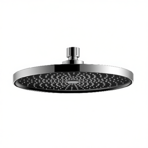 LICATA Cabezal de ducha cromado de 225 mm de diámetro, cabezal de ducha tipo lluvia para baño - Product Image 2