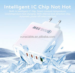 50W Sạc Loại C Cổng Pd 3.0 Nhanh Chóng Sạc USB Điện Thoại Di Động Tường Nhanh Chóng Sạc Cho Samsung S23 Cho iPhone 16 15 14 13 - Product Image 2