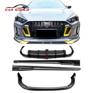 Kit de Carrocería para Automóvil Empow 2021-2024 con Difusor de Parachoques Delantero, Alerón Trasero y Faldones Laterales en Negro Mate para Kits de Carrocería - Product Image 4