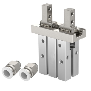 Kit de <span class=keywords><strong>suspension</strong></span> pneumatique, cylindre à air, petits pinceurs parallèles, dispositif pneumatique MHZ2-40D, filetage magnétique, <span class=keywords><strong>suspension</strong></span> pneumatique - Product Image 4