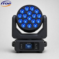 Projecteur LED DMX512 à tête mobile 380W Spot Beam Wash pour DJ, club, concert, événement