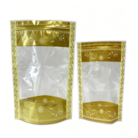 Doypack zakjes met zip sluiting op voorraad voor pistachenoten, noten, zaden, gedroogd fruit en snacks