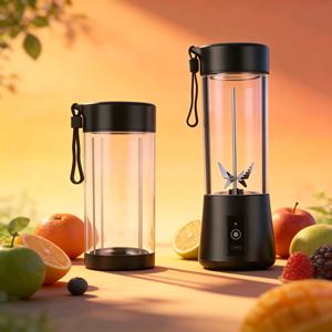 304 Stainless Steel 6 Blades Portable <b>Blender</b> 400ml Low Noise Automatic Juicer for Home Camping Office - Product Image 1