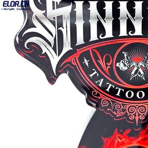 تصميم مخصص جيد المظهر من إيلور مصنوع من الأكريليك عالي الشفافية لكأس الجوائز - Product Image 3