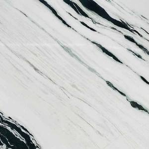 Großhandels preis Naturstein Marmor Treppen geländer Panda White Treppen für die Dekoration - Product Image 6