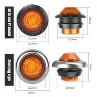 Feu de position latéral pour remorque KEVANLY HJ 24V, feu de jour bleu, clignotant de dégagement pour camions, kit de modernisation/amélioration, garantie 90 jours