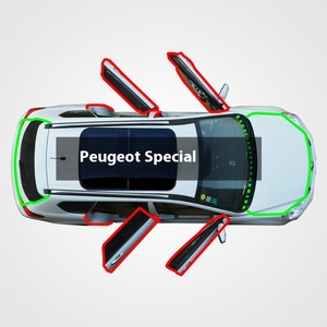 Auto EPDM durevole isolamento acustico striscia di tenuta per <span class=keywords><strong>Peugeot</strong></span> 308s 4008 408 2008 <span class=keywords><strong>3008</strong></span> 301 porta Auto con dimensioni personalizzabili - Product Image 1