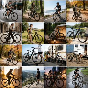 Vélo électrique adulte Y700 250W, vélo de route électrique 36V10.4Ah avec capteur de couple, certifié CE15194, autonomie de 83,2 km - Product Image 3