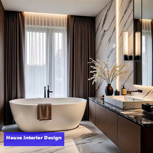 Conception d'intérieur de villa américaine, <span class=keywords><strong>plan</strong></span> directeur minimaliste, rendu <span class=keywords><strong>3D</strong></span> Max, <span class=keywords><strong>plan</strong></span> d'étage, dessin de construction, décoration - Product Image 3