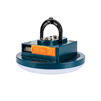 Lampe de camping LED rechargeable 6000 mAh avec base magnétique, étanche et portable pour la randonnée et les situations d'urgence