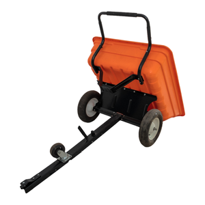 Chariot à benne basculante robuste, chariot utilitaire, remorque de jardin ATV, brouette à deux roues - Product Image 1