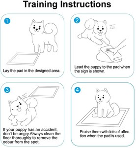 Kleine, leichte Einweg-Hundepads: Auslaufsichere Baumwoll-Trainingswindeln für Welpen – Bestseller für Hunde - Product Image 6