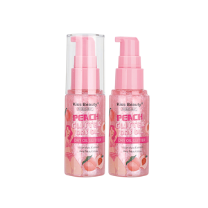 Aceite Corporal Kiss Beauty con Brillo en Crema de Coco/Durazno/Fresa, Suave y Radiante, Nutre, Repara y Embellece la Piel - Product Image 5