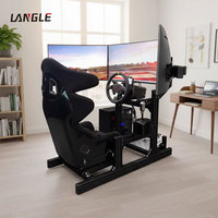 Volant de simulation en fibre de carbone de qualité aéronautique, connexion filaire USB-C, noyau en aluminium CNC de 12 mm, taux de sondage de 500 Hz pour